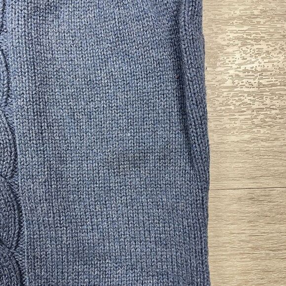 Pendleton Sweater Mens Medium Blue Cotton Full Zip Knit - Picture 3 of 12